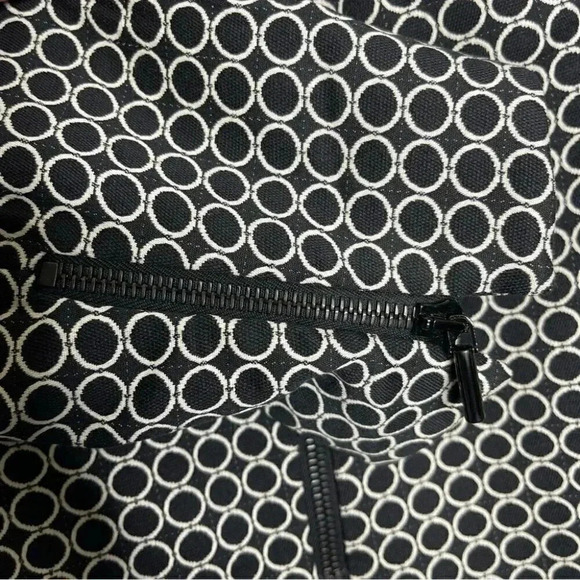 Akris Printed Asymmetrical Moto Zip Blazer Size 6 - Picture 6 of 8